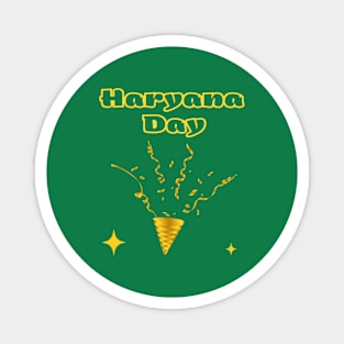 Indian Festivals - Haryana Day Magnet